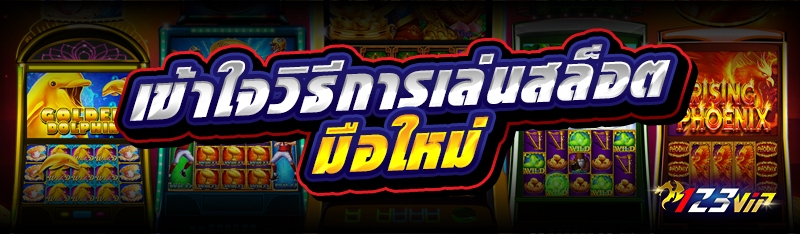 เข้าใจวิธีการเล่นสล็อต มือใหม่ 